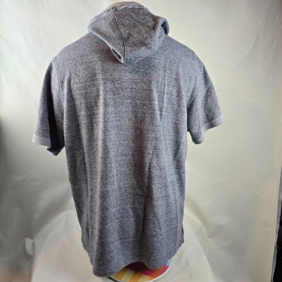 Under Armour Hoodie Mens XL Gray John Carroll Lacrosse Short Sleeve Lightweight - Picture 8 of 12
